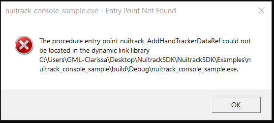 nuitrack_console_sample error